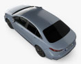 Toyota Corolla XSE US-spec Седан 2022 3D модель top view