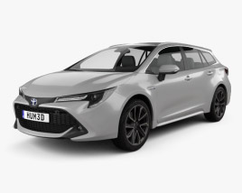 Toyota Corolla Touring Sports híbrido 2022 Modelo 3d