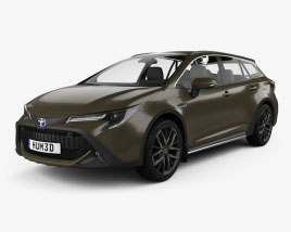 Toyota Corolla Trek 2022 3D model