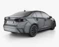 Toyota Corolla XLE US-spec 轿车 2019 3D模型