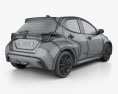 Toyota Yaris hybrid 2022 3d model