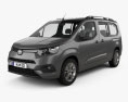 Toyota ProAce City Verso L2 2022 3D模型