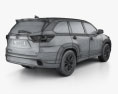 Toyota Highlander LEplus 2019 3D-Modell