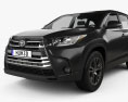 Toyota Highlander LEplus 2019 3D-Modell