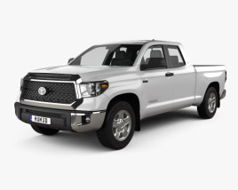 Toyota Tundra Double Cab SR5 2017 3D model