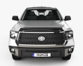 Toyota Tundra 더블캡 SR5 2017 3D 모델  front view