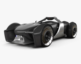 Toyota e-Racer 2020 3D модель