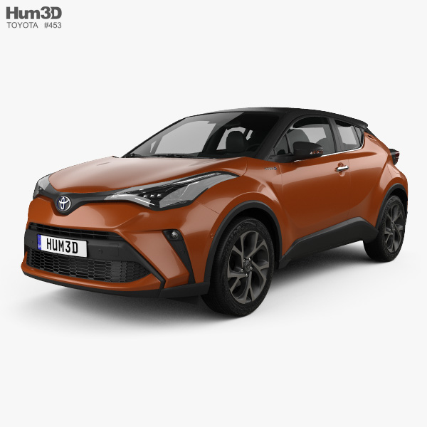 Toyota C-HR 2022 3D model