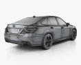 Toyota Crown RS Advance with HQ interior 2021 3d model