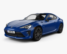 Toyota GT86 US-spec 带内饰 2017 3D模型