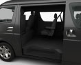 Toyota Hiace Passenger Van L1H2 GL RHD with HQ interior 2015 3d model seats
