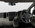Toyota Hiace Fourgonnette de Tourisme L2H2 GL avec Intérieur RHD 2019 Modèle 3d dashboard