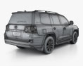 Toyota Land Cruiser Excalibur 带内饰 和发动机 2017 3D模型