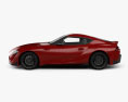 Toyota Supra US-spec with HQ interior 2022 3d model side view