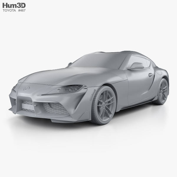 3d Toyota Supra