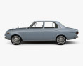 Toyota Mark II 轿车 1968 3D模型 侧视图