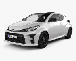 Toyota Yaris GR 2021 3Dモデル