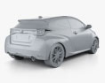 Toyota Yaris GR 2021 3D模型