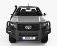 Toyota Hilux Double Cab Rugged 2022 3d model front view