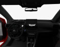 Toyota Yaris hybrid with HQ interior 2022 3d model dashboard