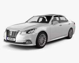 Toyota Crown Royal Saloon 2017 3D model