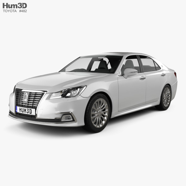 Toyota Crown Royal Saloon 2017 3D model