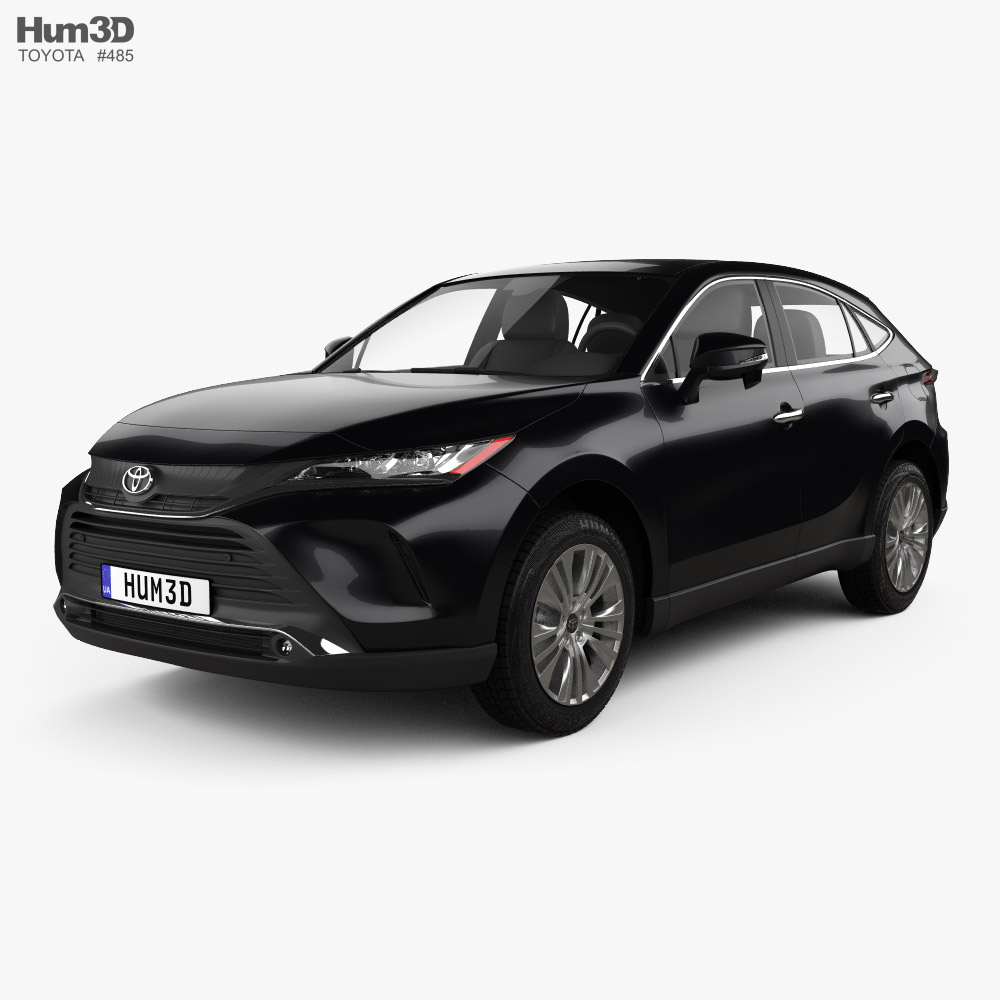 Toyota Harrier 2022 3D model