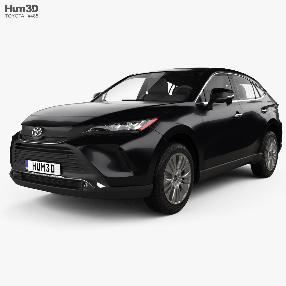 Toyota Harrier 2022 3D model - Vehicles on Hum3D