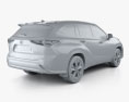 Toyota Highlander XLE 2022 3d model