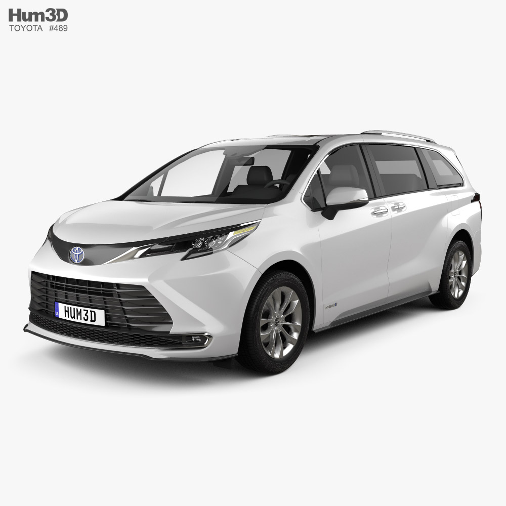 Toyota Sienna Limited 2022 3D model