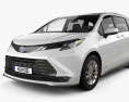 Toyota Sienna Limited 2022 Modello 3D