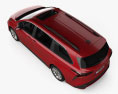 Toyota Sienna XSE 2022 3D-Modell Draufsicht