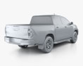 Toyota Hilux 더블캡 2022 3D 모델 