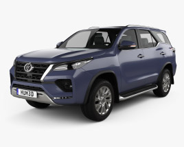 Toyota Fortuner 2022 3D model