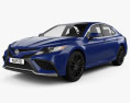 Toyota Camry XSE гібрид 2022 3D модель