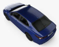Toyota Camry XSE гібрид 2022 3D модель top view