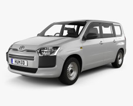 Toyota Probox DX van 2020 3D model