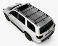 Toyota Sequoia TRD Pro 2021 3d model top view