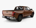 Toyota Tundra 더블캡 Standard bed Limited 2022 3D 모델  back view