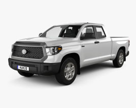 Toyota Tundra Double Cab Standard bed SR 2022 Modelo 3D