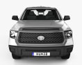 Toyota Tundra 더블캡 Standard bed SR 2022 3D 모델  front view