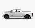 Toyota Tundra 더블캡 Standard bed TRD Pro 2021 3D 모델  side view