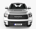 Toyota Tundra Cabina Doble Standard bed TRD Pro 2021 Modelo 3D vista frontal