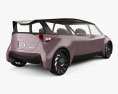 Toyota Fine-Comfort Ride 2018 3d model back view