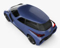 Toyota Rhombus 2022 3d model top view