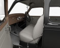 Toyota AA con interior 1940 Modelo 3D seats