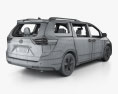 Toyota Sienna com interior 2011 Modelo 3d