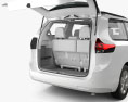 Toyota Sienna 인테리어 가 있는 2014 3D 모델 