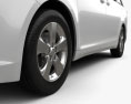 Toyota Sienna avec Intérieur 2011 Modèle 3d