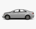 Toyota Camry LE 2013 3d model side view